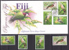 Fiji 2001 fauna porumbei MI 970-973 MNH + FDC, Nestampilat