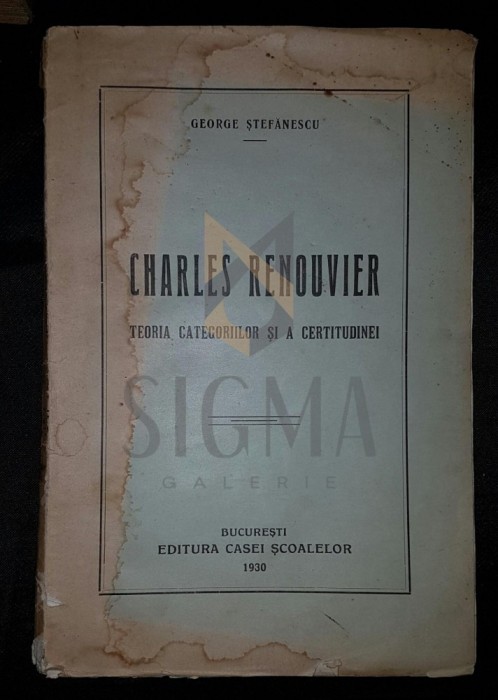 CHARLES RENOUVIER