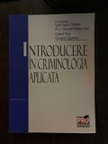 Lygia Negrier-Dormont Introducere in criminologia aplicata