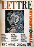 Lettre Internationale nr. 13 - Primavara 1995, 123 pagini, 24x30 cm, Limba Romana, Stare Buna, Coperti Brosate