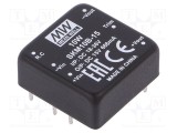 Convertor DC/DC 10W MEAN WELL, Intrare 18-36VDC, Ieşire 15VDC, 666mA