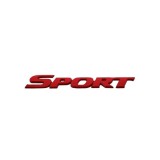 Ornament metalic &quot;SPORT&quot; 16.5cmx2.3cm Cod: JS-14 Automotive TrustedCars, Oem