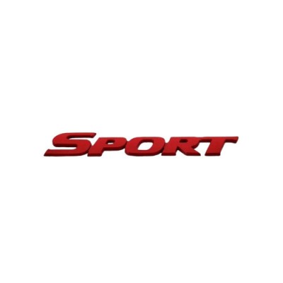 Ornament metalic &amp;quot;SPORT&amp;quot; 16.5cmx2.3cm Cod: JS-14 Automotive TrustedCars foto