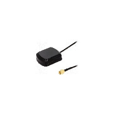 Antena, 1,575GHz, GPS, 48x39x14mm, SR PASSIVES - GPS-ANT042