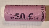 Fisic, Lietuva, Lithuania, 2 Euro, 25 monede, 2019, KM#246, Lithuanian Songs