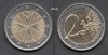 MALTA 2008, 2 euro, Europa
