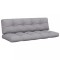 Perne pentru paleti, 2 buc., gri, material textil