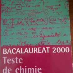 Teste de chimie organica bacalaureat 2000 Luminita Ursea