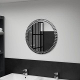 VidaXL Oglindă de perete, 60 cm, sticlă securizată