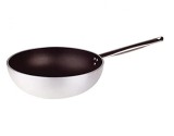 Tigaie wok aluminiu non-stick 28 cm, grosime 5 mm, Agnelli