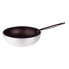 Tigaie wok aluminiu non-stick 28 cm, grosime 5 mm