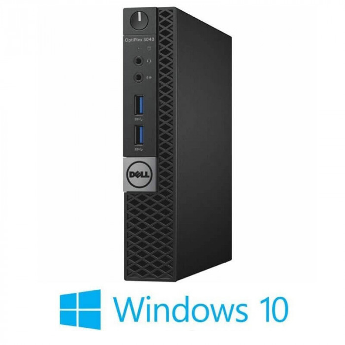 Mini PC Dell OptiPlex 7040, Quad Core i7-6700T, 16GB DDR4, SSD, Win 10 Home