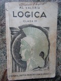 LOGICA , CLASA A - VII - A de AL. VALERIU , 1942