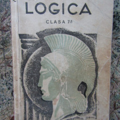 LOGICA , CLASA A - VII - A de AL. VALERIU , 1942