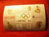 Bloc - Liberia 1988 - Olimpiada Seoul, Nestampilat