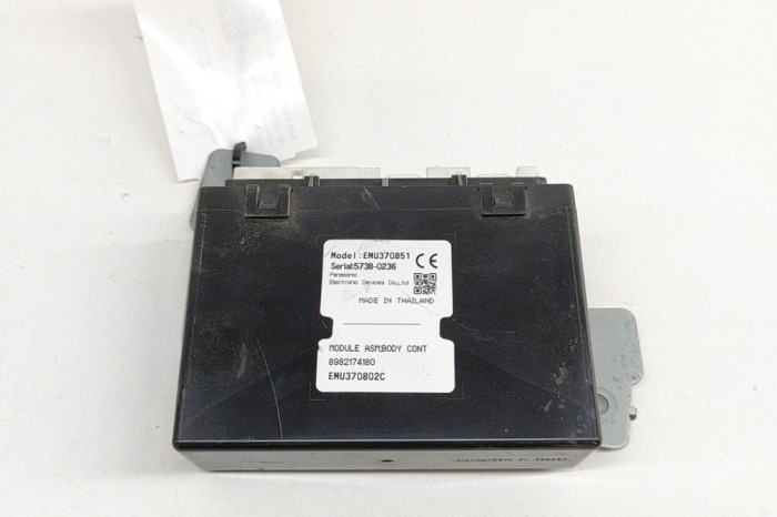 Modul de confort ISUZU D-MAX II TFR, TFS 2014 OEM: 8982174180,EMU370851,EMU370802C 27548566