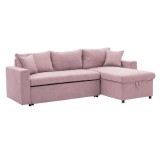 Cumpara ieftin Coltar canapea extensibila reversibila material Lilian mar putred 225x148x81cm