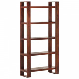 Cumpara ieftin Bibliotecă, maro miere, 85 x 30 x 166 cm, lemn masiv de acacia