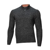 Pulover bărbați negru cu buzunare PL019, 46, 48, 50, 52