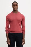 Hackett London pulover de l&acirc;nă culoarea portocaliu, light, HM7000006