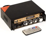 Amplificator Audio UKC SN-828BT, 2x40W RMS, Bluetooth, USB, MicroSD, FM, Karaoke, Telecomanda, 220V/12V