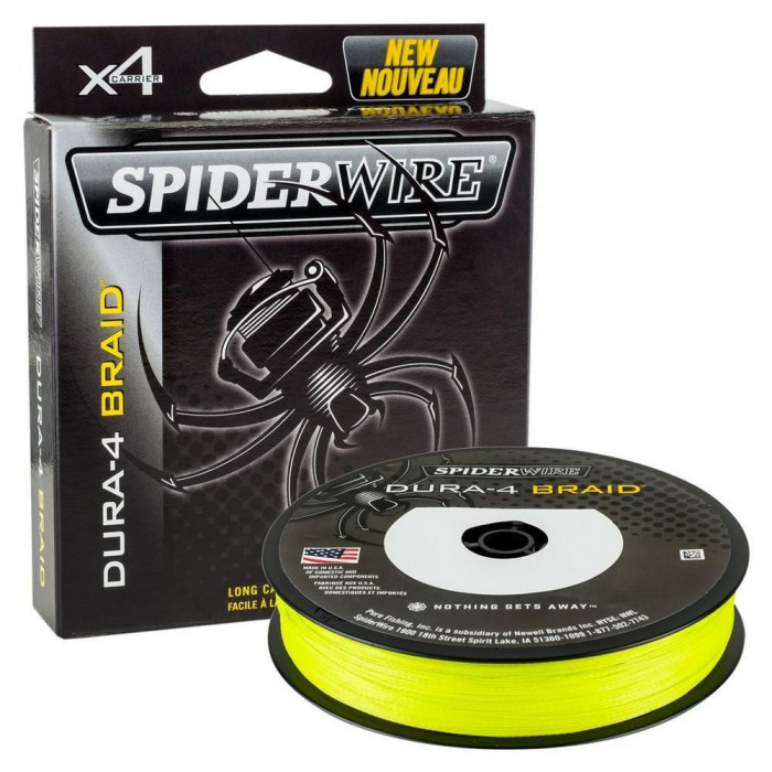 SpiderWire Cord Dura 4 galben 300m 0,12mm