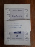 Euphorion - Nicolae Balota, autograf / R4P3S