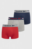 Reebok boxeri F8395 (3-pack) barbati, culoarea albastru marin