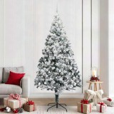 VidaXL Brad de Crăciun artificial cu 300 LED Verde 240 x 150 cm 3396983