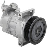 Compresor AC nou Citroen C3 16, Ds3; Ds 3; Peugeot 2008, 208, motor: 1.0, 1.2, 1.2 THP, tip Denso: 5SEL09, Diam. fulie 108, OEM/OES, 1608325980;