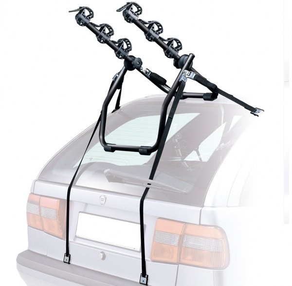 Suport bicicleta Cruiser pentru 3 biciclete cu prindere pe haion (Hatchback si Combi) , capota spate (Sedan/Berlina) , 4x4