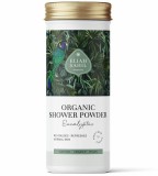 Gel de dus pudra Eliah Sahil cu eucalipt 90g, ecologic, vegan, zero waste, pentru pielea normala