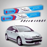 Cumpara ieftin Ștergătoare Citro&euml;n C4 Gen I LC Hatchback 2004-2010 | Set Față Flat Premium &ndash; TeamCar&reg;