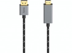 Cablu DisplayPort - HDMI Hama 4K 1.5m Black foto