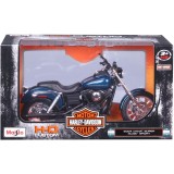 Motocicleta metalica, Maisto, Harley-Davidson, 2004 Dyna Super Glide Sport, 1:12