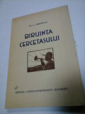 BIRUINTA CERCETASULUI - I. SIMIONESCU - Desenuri de AUREL BORDENACHE - 1932