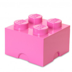 LEGO Cutie depozitare LEGO 4 roz Quality Brand