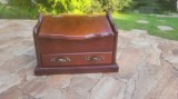 Cutie bijuterii, casetă organizator, vintage