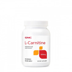 L-Carnitina 500mg, 120 capsule, GNC