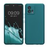 Husa kwmobile pentru Motorola Moto G72, Silicon, Verde, 60342.57, Carcasa