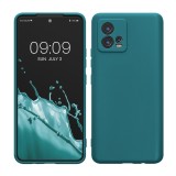 Husa kwmobile pentru Motorola Moto G72, Silicon, Verde, 60342.57, Carcasa