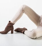 Cumpara ieftin Botine dama Rapaz Khaki