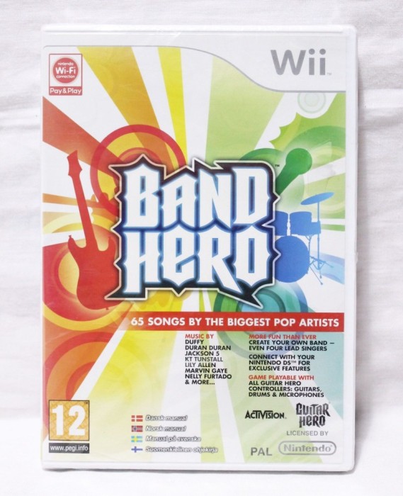 Joc Nintendo Wii - Band Hero - sigilat
