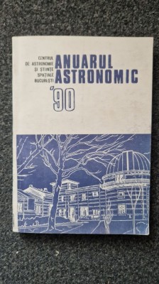 ANUARUL ASTRONOMIC 1990 foto