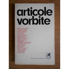 Cincinat Pavelescu, Eugen Lovinescu - Articole vorbite. Conferinte radiofonice