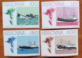 FOROYAR/FEROE(Teritoriu Danez)-&#039;&#039;FLOTAds Pescadoare&#039;&#039;-4val.-MNH-NESTAMP