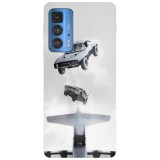 Husa compatibila cu Motorola G50 model Fast &amp;amp; Furious 7, Silicon, TPU, Viceversa, Transparent, Carcasa