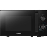 Cuptor cu microunde Toshiba MW2-MM20PBK, 20 l, Control mecanic, 800W, Negru