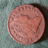 Eroare !!! 1 kreuzer ein kreutzer 1761 K , Maria Theresa