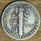 SUA USA - moneda de colectie argint - 10 cents / Mercury dime 1936 -stare f buna